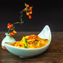 Ragoût de poulet curry & coco